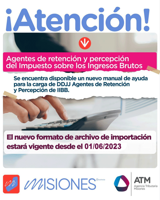 Nuevo formato de archivo de importación